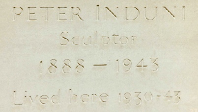 1985/2 Memorial stone to Peter Induni