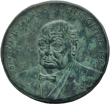 1970/15 Churchill Plaque